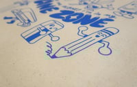 Image 2 of Leave me Alone, I'm in my Zine Zone! - new and improved tote