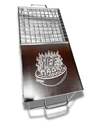Image 3 of *PRE ORDER* Ahi Fold — Stainless Steel Fold-Out BBQ