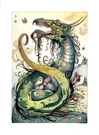 Image 1 of Dream Serpent (for Ekphrastic Beasts)