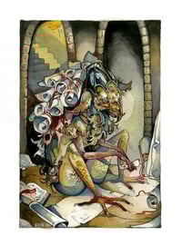 Image 1 of Scroll Keeper (for Ekphrastic Beasts)