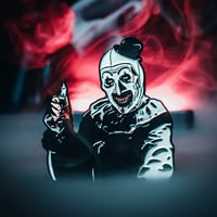 Box Cutter Clown Pin
