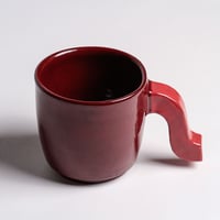 Image 3 of The Wine Dark Sea Profoundly Red Mug