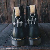 Image 1 of (crosses) Band Boot Charms/Keychains