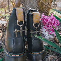 Image 3 of (crosses) Band Boot Charms/Keychains