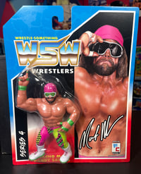 Image 3 of **in stock** BUNDLE MACHO MAN RANDY SAVAGE WRESTLE-SOMETHING WRESTLERS SERIES 4 FIGURE