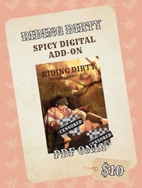 Riding Dirty! Digital Spicy Add-on zine