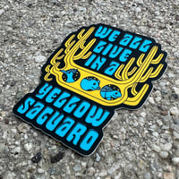 Image 2 of Yellow Saguaro Sticker