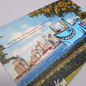 Image of Vintage NYC Skyline