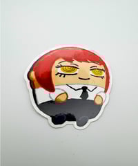 Chainsaw Man Makima Bean Sticker