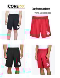 CORE365 PERFORMANCE ZONE SHORTS