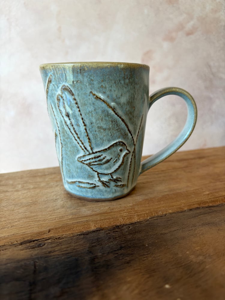 Image of Stitched Fairywren Mug - 1