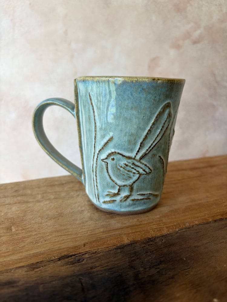 Image of Stitched Fairywren Mug - 1