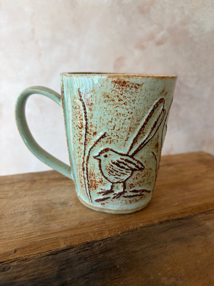Image of Stitched Fairywren Mug - 2