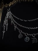 Image 3 of the dead god wallet chain