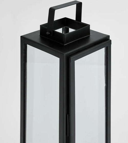 Image of Outdoor Lantern - Lexington - Black