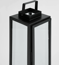 Image 5 of Outdoor Lantern - Tall - Black