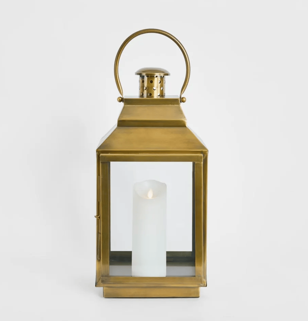 Image of Outdoor Lantern  - Brass