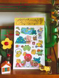 Image 1 of Garden Party Sticker Sheet
