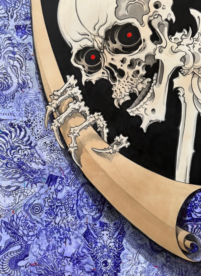 Skeleton Spectre  (XLarge Limited Editon)