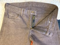 Image 4 of Neighborhood wtaps 2013aw overdyed heavy cotton pants, size M (32)