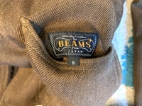 Image 3 of Beams Plus + boa fleece lined ranch jacket, S