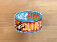 Wet Food Club Cat Sticker