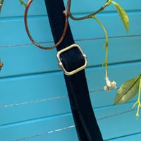 Image 5 of Meadow & Midnight Handmade Crossbody Bag Upcycled Vintage Fabrics & Denim