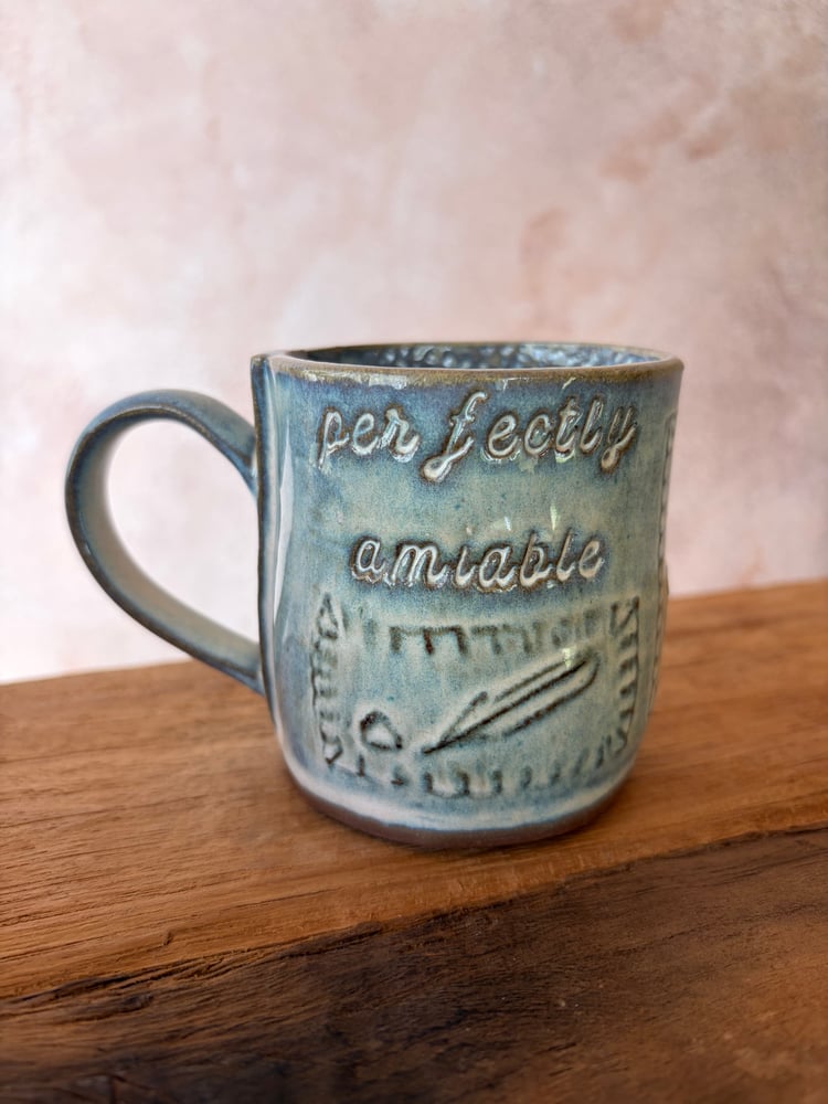 Image of Stitched 'Pride and Prejudice' Mug- 1