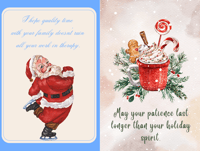 Image 5 of Sassy Christmas Postcard 6PK - Mix & Match or All One Design