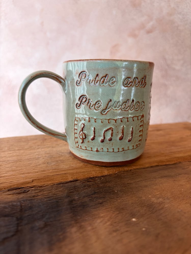 Image of Stitched 'Pride and Prejudice' Mug- 2
