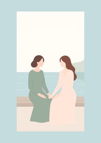 Lia & Sara・AMICIZIA・stampa colore