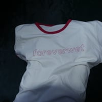 Image 3 of Ringer tee mens white