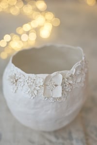 Image 3 of Raw Florals Porcelain Vase