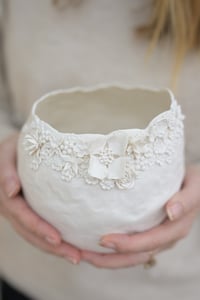 Image 4 of Raw Florals Porcelain Vase