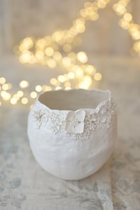 Image 1 of Raw Florals Porcelain Vase