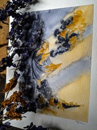 Image 2 of  - PRINT - </br> Inktober 2024 Aquarelle </br> <FONT size="4pt">14,8x21cm</FONT>