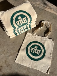 Image 4 of Vrindavan Book + Print + Sri Radha Tote Bag