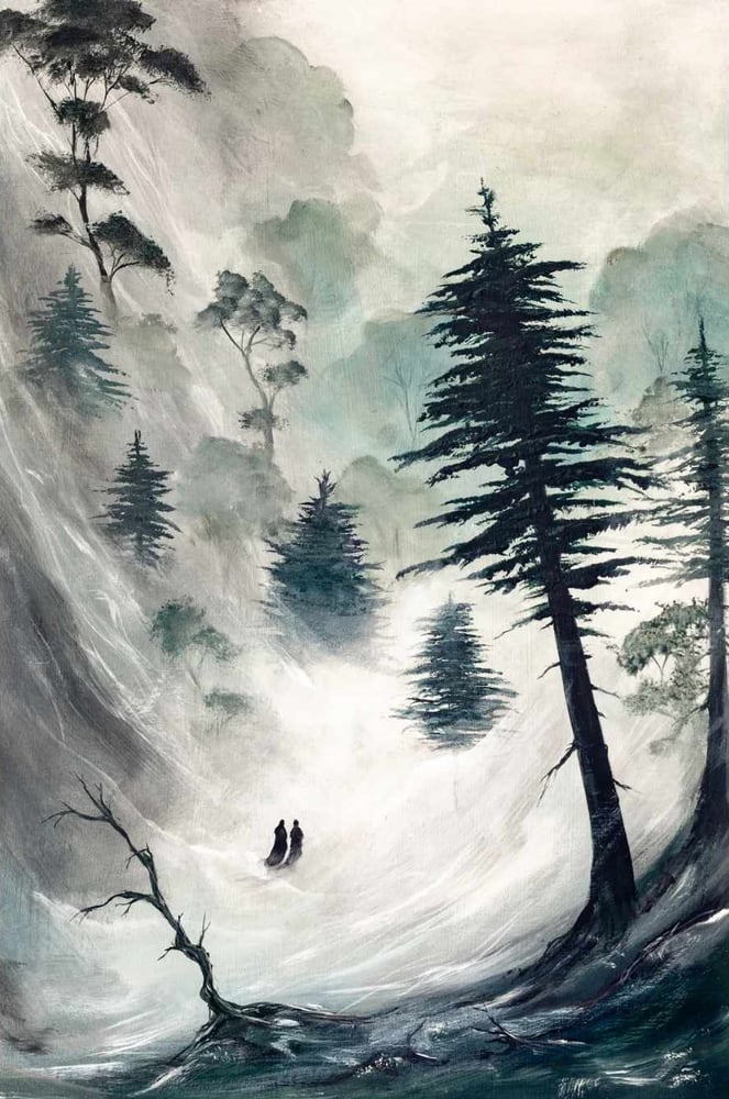 Image of ART PRINT "Au Bord de l'invisible"