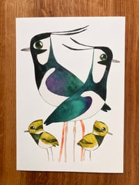 Image 5 of Flock of Bird Family Prints 