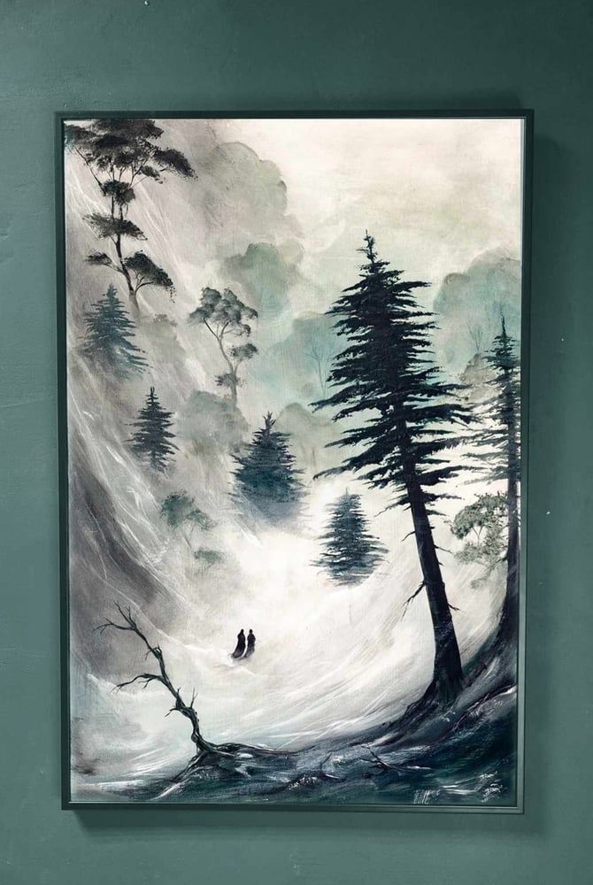 Image of ART PRINT "Au Bord de l'invisible"