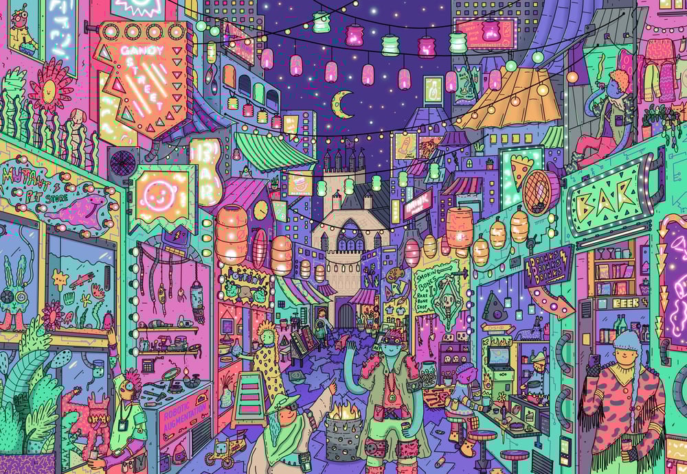 Image of Midnight Streets A3