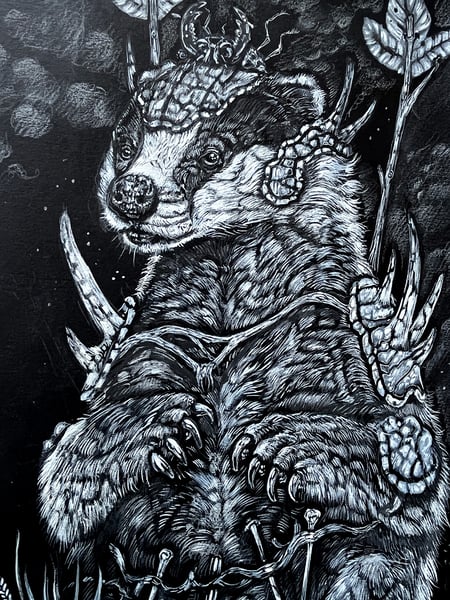 Image of "Master of tools" original illustration