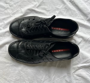 Prada 2000's Punch Holes Sneakers - Size 10