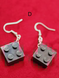 Image 5 of recycelte lego ohrringe 