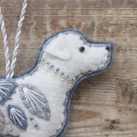 Image 2 of Winter Dog Decoration