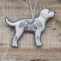 Image 1 of Winter Dog Decoration