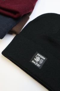 Image 1 of Underpressure „Gegen Nazis“ Beanie