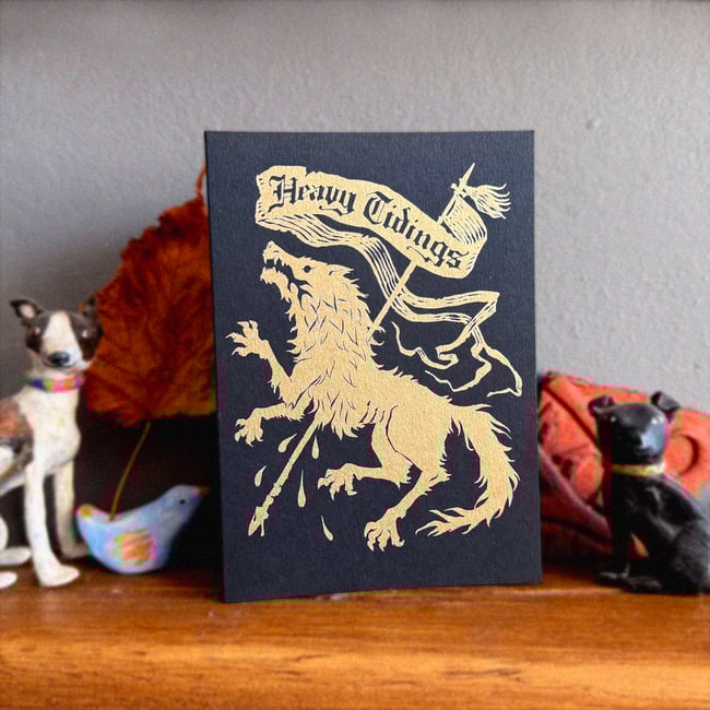 HEAVY TIDINGS - Becky Cloonan *xmas cards*