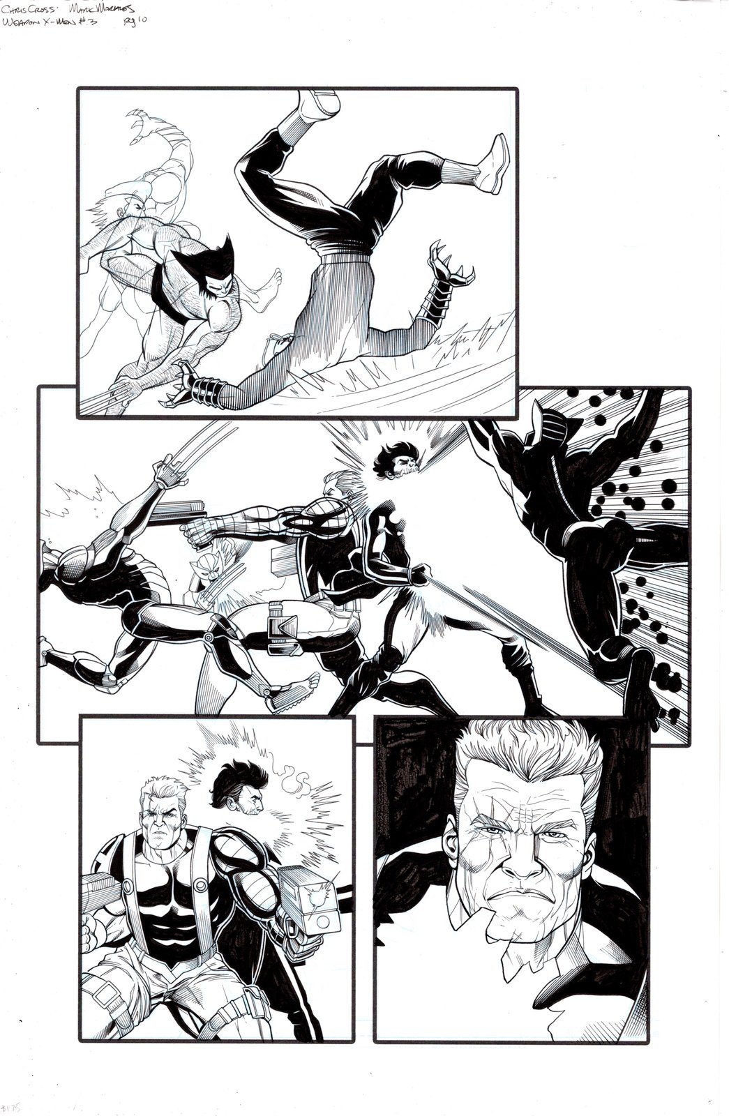 Image of Weapon X-Men #3 PG 10