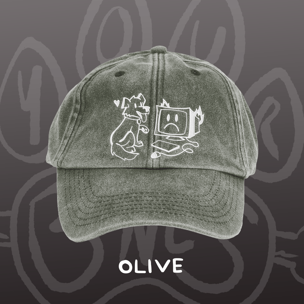 Image of DOWNLOADING VIRUSES - Vintage Cap